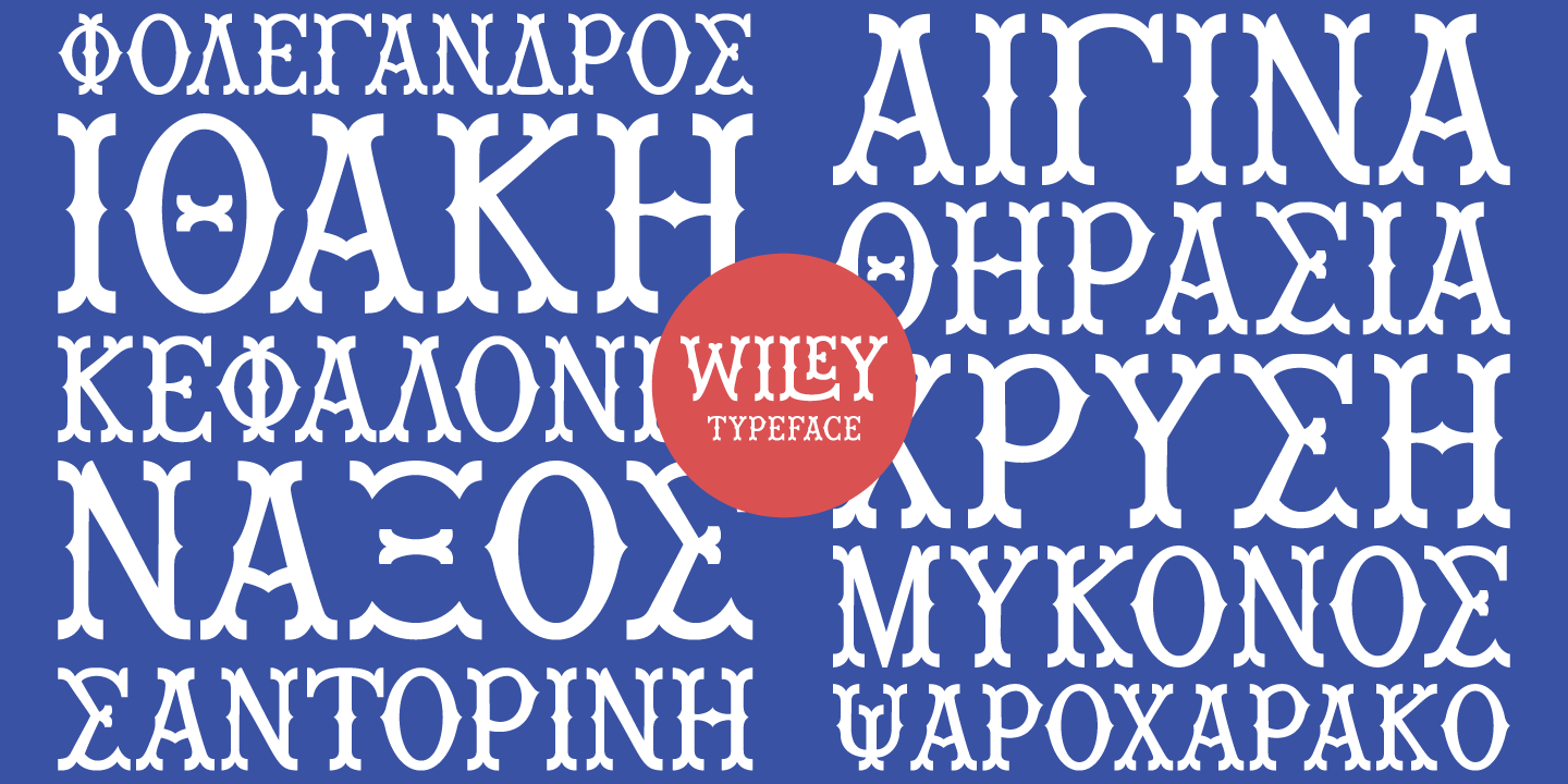 Example font Wiley #6